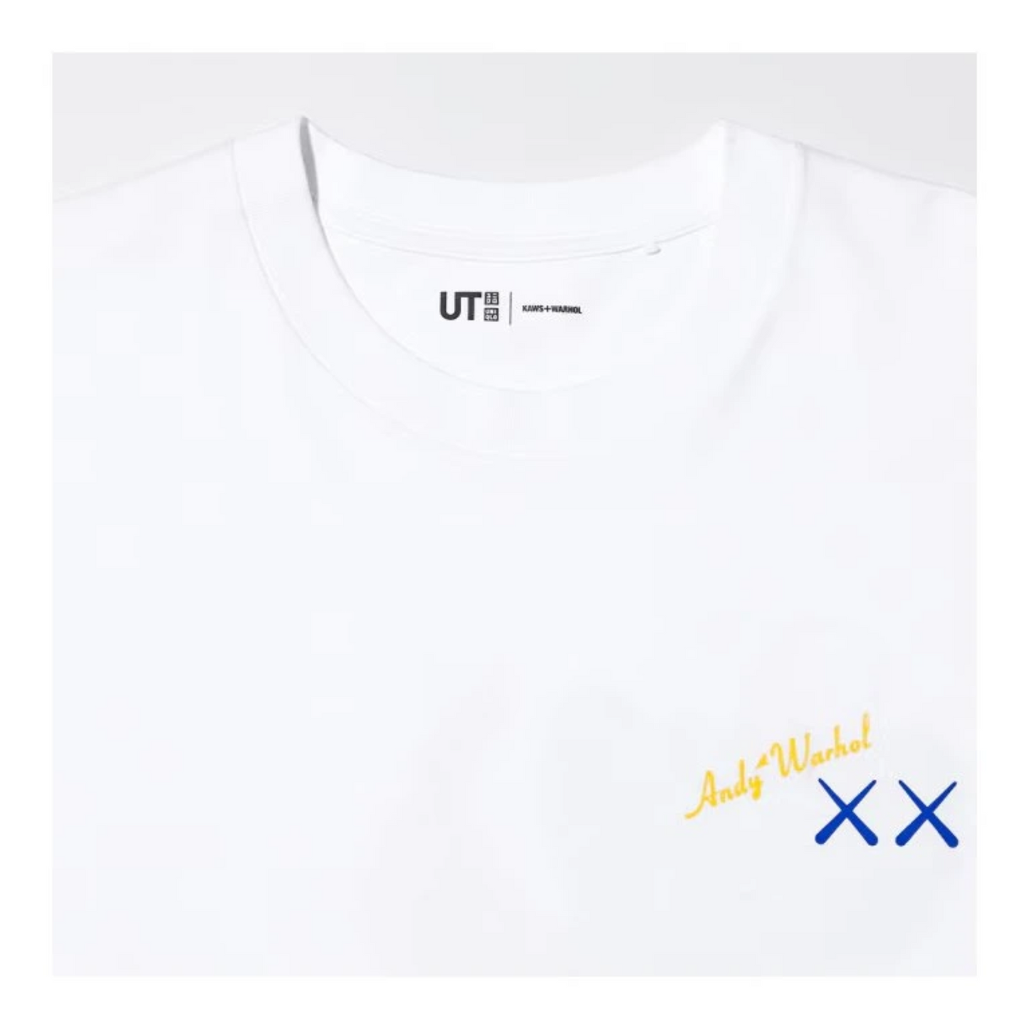 KAWS x Uniqlo Warhol UT Graphic T-shirt Blue White