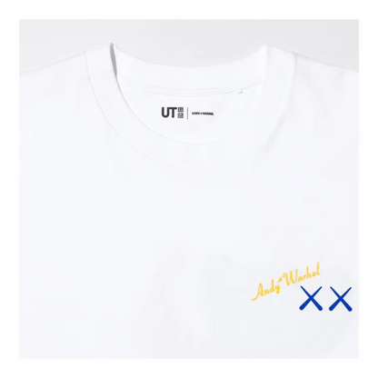 KAWS x Uniqlo Warhol UT Graphic T-shirt Blue White