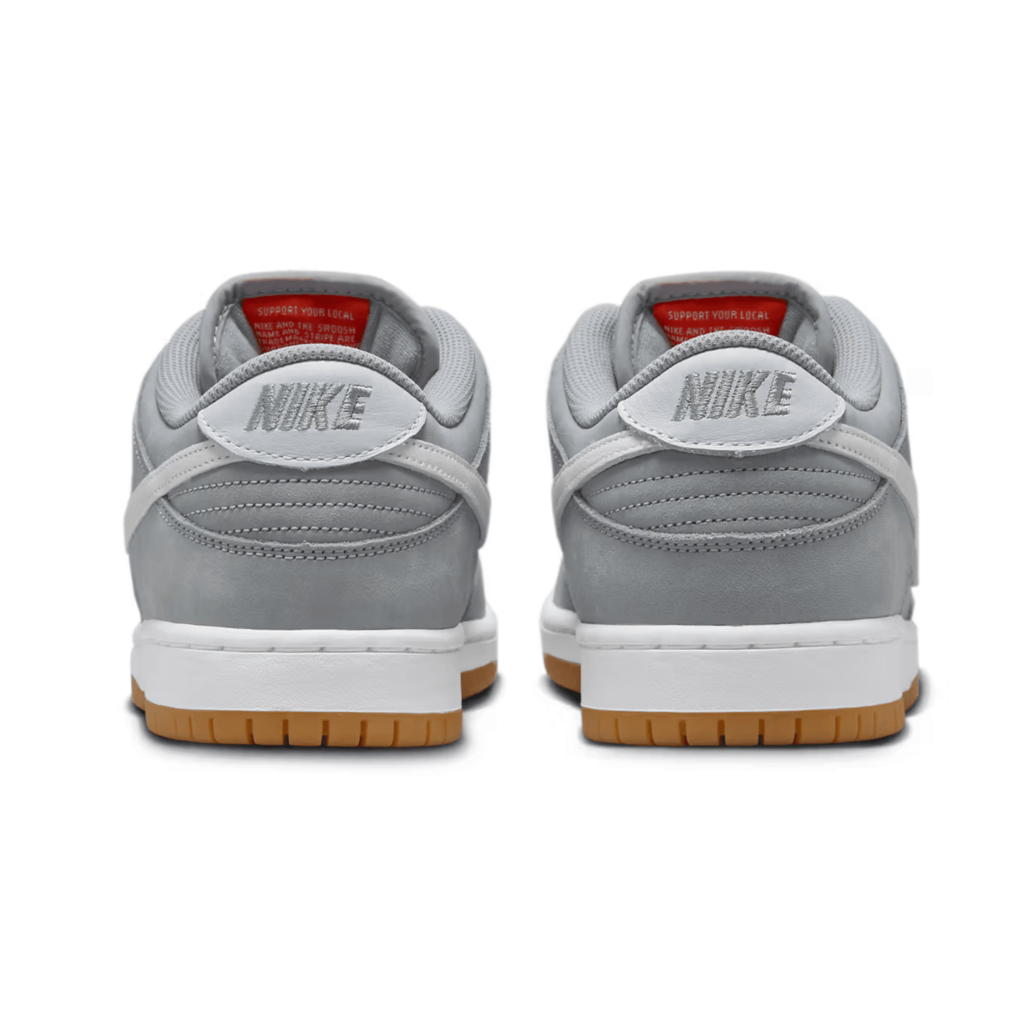 Nike SB Dunk Low Pro ISO Orange Label Wolf Grey Gum - SNEAKERS OF WISDOM