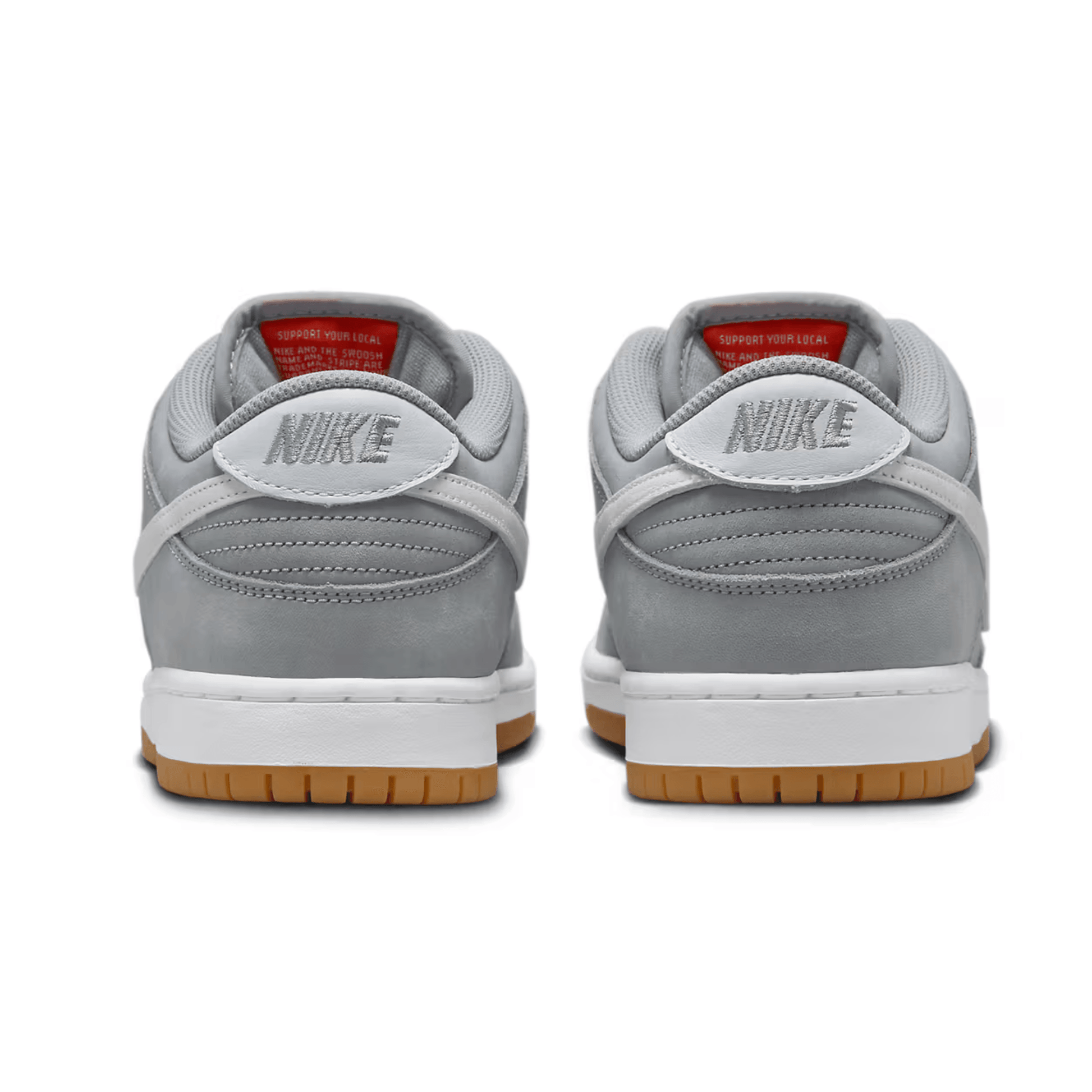 Nike SB Dunk Low Pro ISO Orange Label Wolf Grey Gum - SNEAKERS OF WISDOM