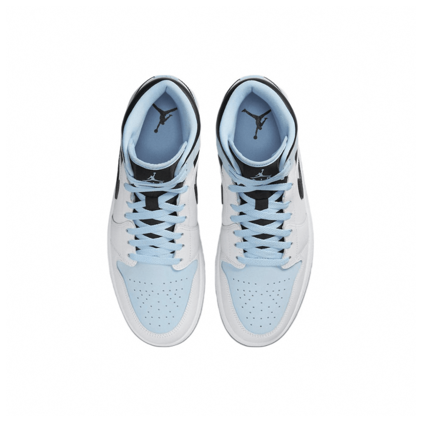 Air Jordan 1 Mid SE Ice Blue - SNEAKERS OF WISDOM