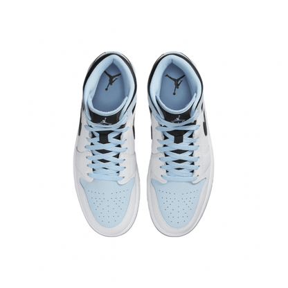 Air Jordan 1 Mid SE Ice Blue - SNEAKERS OF WISDOM