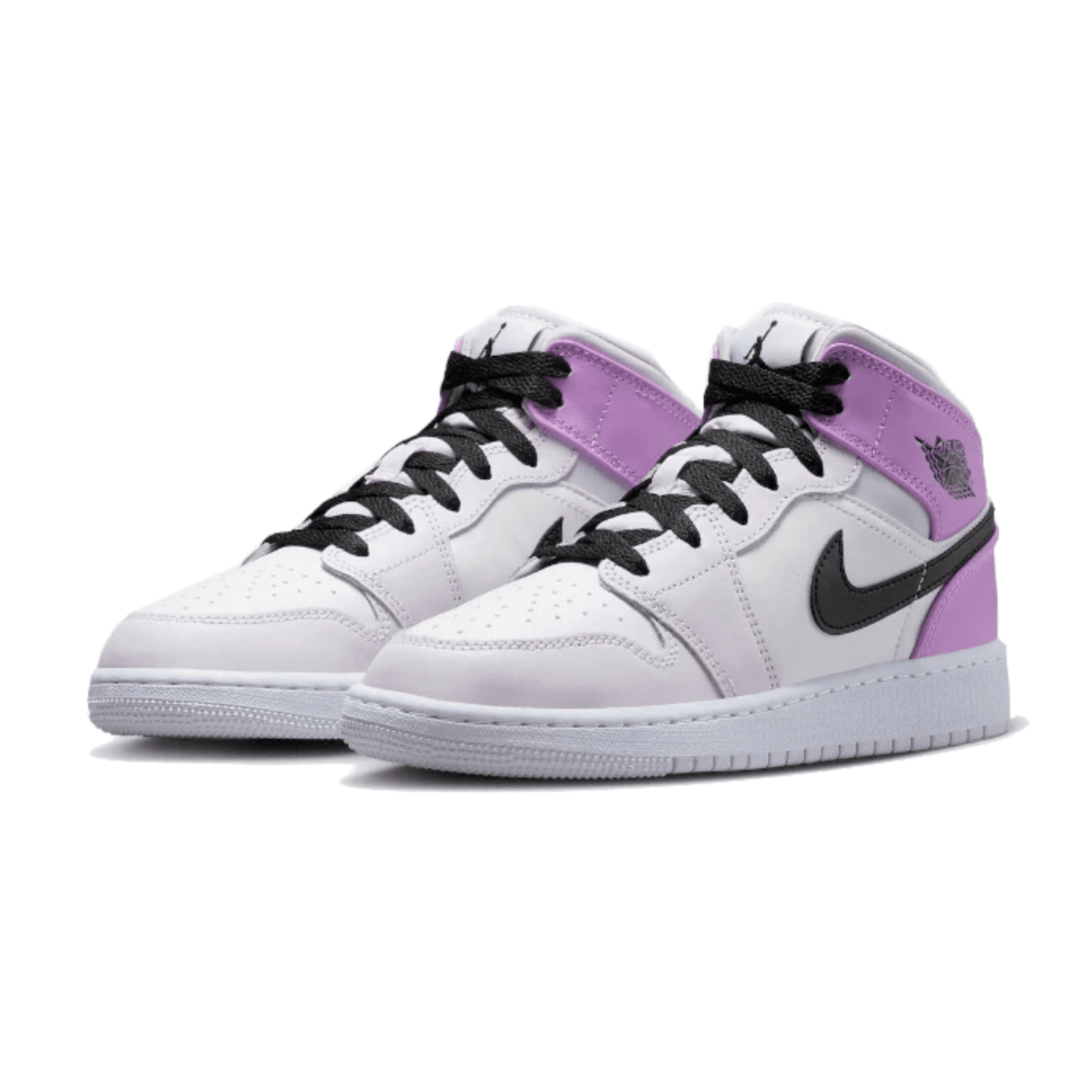 Air Jordan 1 Mid Barely Grape (GS) - SNEAKERS OF WISDOM