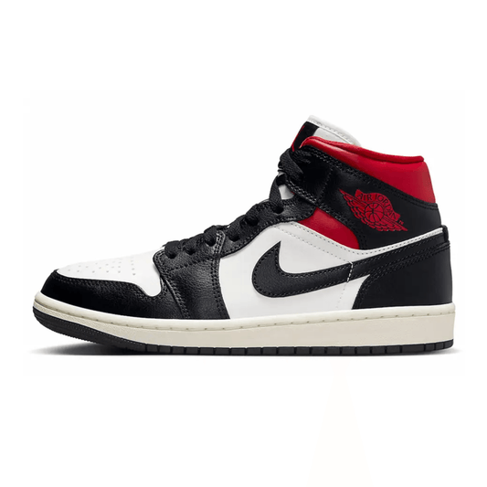 Air Jordan 1 Mid Gym Red Panda W - SNEAKERS OF WISDOM