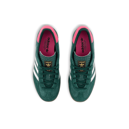 adidas Gazelle Indoor Collegiate Green Lucid Pink W - SNEAKERS OF WISDOM