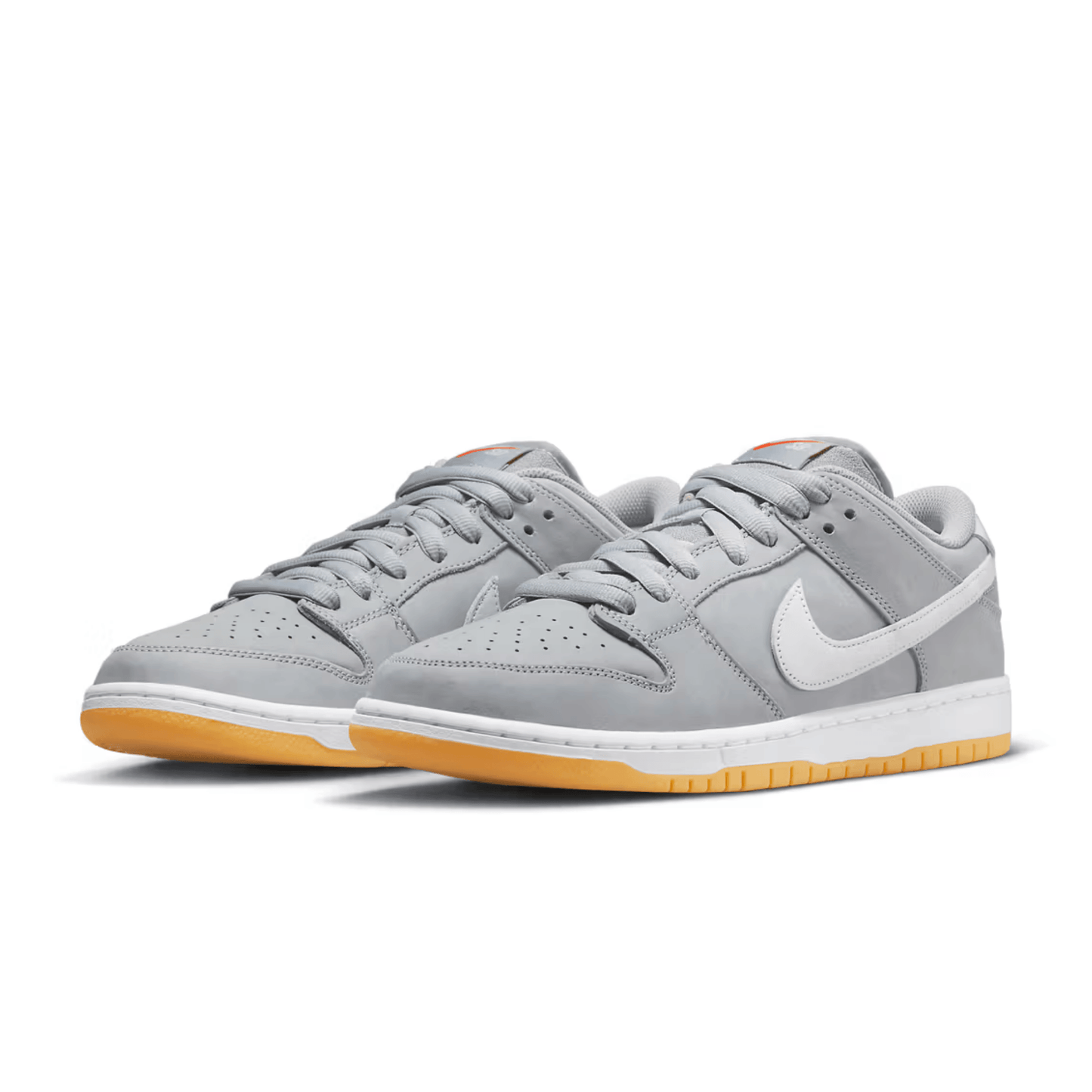 Nike SB Dunk Low Pro ISO Orange Label Wolf Grey Gum - SNEAKERS OF WISDOM
