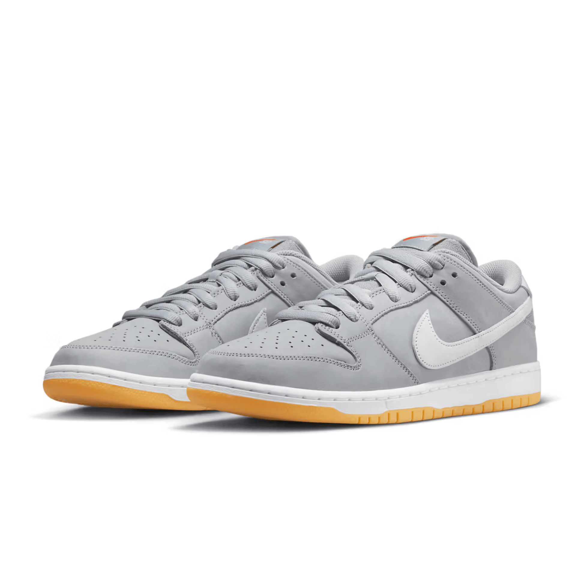 Nike SB Dunk Low Pro ISO Orange Label Wolf Grey Gum - SNEAKERS OF WISDOM