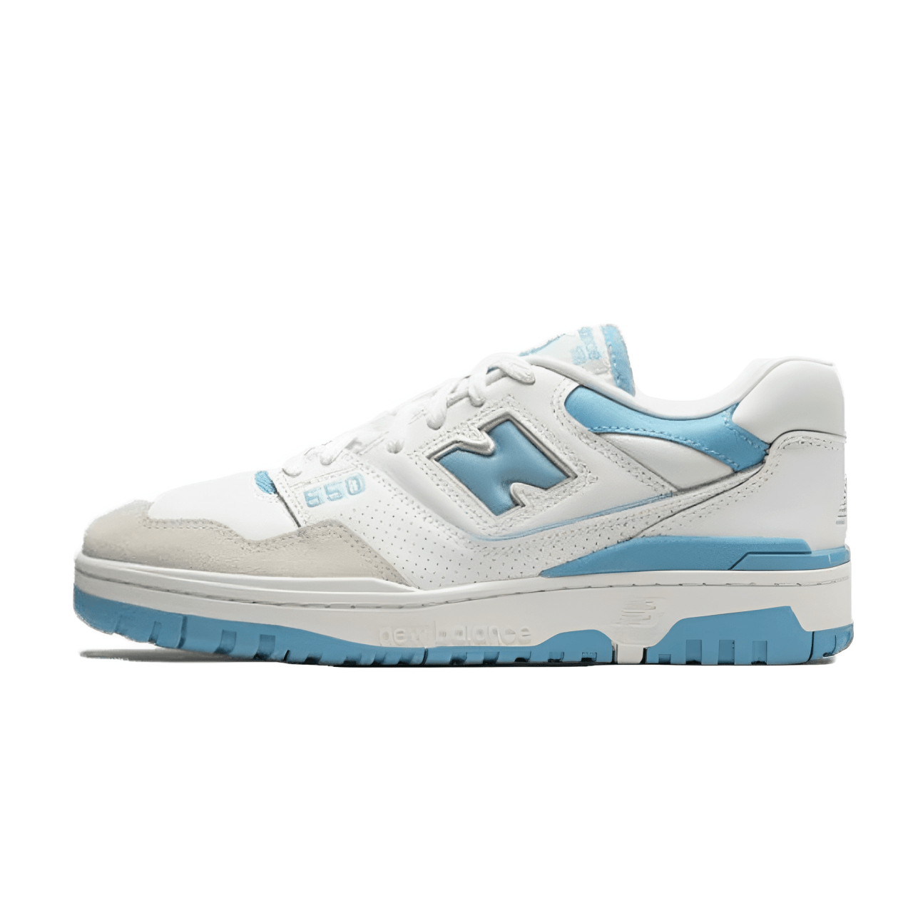 New Balance 550 White Blue Haze Rain Cloud - SNEAKERS OF WISDOM