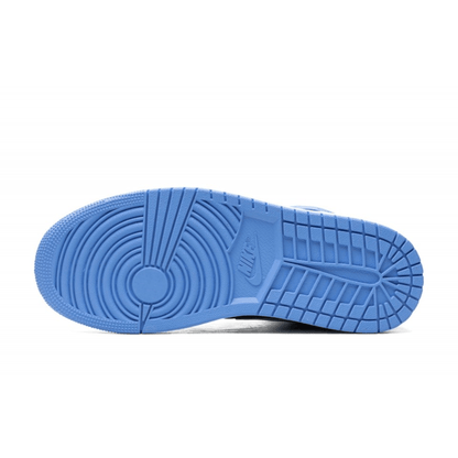 Air Jordan 1 Mid University Blue Black - SNEAKERS OF WISDOM