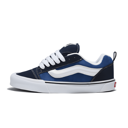 Vans Knu Skool Navy White - SNEAKERS OF WISDOM