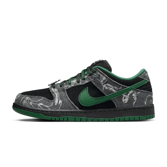 Nike SB Dunk Low There Skateboard Přední pohled