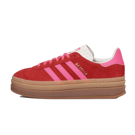 adidas Gazelle Bold Collegiate Red Lucid Pink W