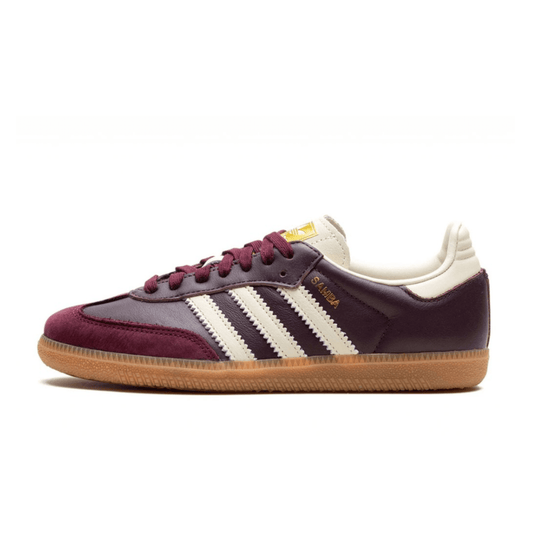 adidas Samba OG Maroon Gold Metallic