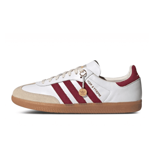 adidas Samba Sporty & Rich White Collegiate Burgundy